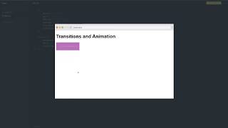CSS Transitions and Animation