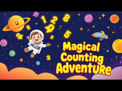 "Magical Counting Adventure song" | Counting in Outer space song | Kids learning
