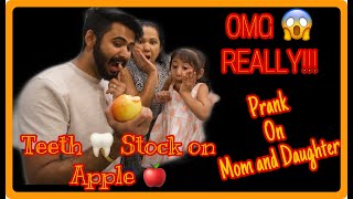 TOOTH FALL OUT || PRANK ON MOM AND DAUGHTER || EXTREMELY FUNNY || PLEASE WATCH THE ENTIRE VIDEO ||