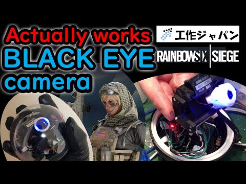 I made actually works Rainbow Six Siege's "Black eye" camera of Valkyrie. DIY real life gadgets.