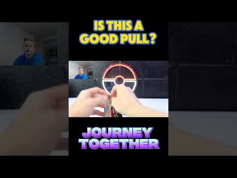 JOURNEY TOGETHER GOOD PULL? #funny #pokemon #cardgame #what #boosterbox #shanks #FUN #POKEBALL