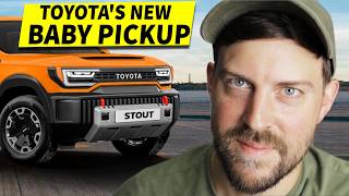 Toyota just BROKE SILENCE on their small "STOUT" pickup