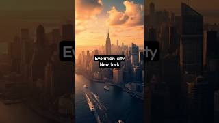 evolution city of new york to 2099 #aiart #aicity #futurecities