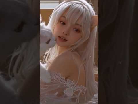 Girl - CAT #cat #girl