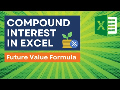 Compound Interest within Excel