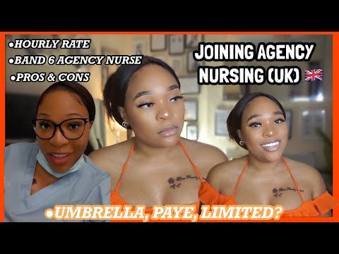 AGENCY NURSING (UK) 🇬🇧| EVERYTHING YOU NEED TO KNOW | HOURLY RATE, PROS & CONS, BAND 6 | UK NURSE.
