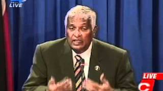 Post Cabinet press conference: (MoF) Mr. Dookaran on  Wage disputes!
