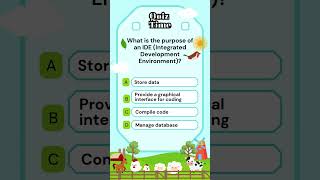 What is the purpose of an IDE Integrated Development Environment? #IDE ##CodingSupport #DevWorkflow