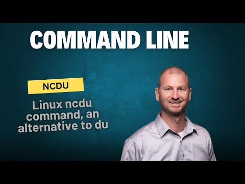 Disk usage with the ncdu Linux command