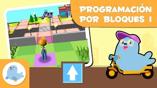 👧 PROGRAMACIÓN por BLOQUES para niños ​🤖 Episodio ⏫ Hacia delante