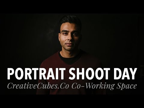 Portrait Photography Day - CreativeCubes.Co Co-Working Space (Personal Story In Description)