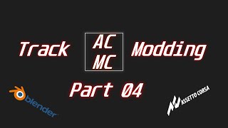 [AC Track making Blender] 04 Terrain next to the Road