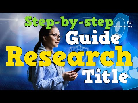 Mastering Qualitative Research Titles: Step-by-Step Guide