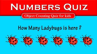 How Many? Counting Quiz - Game for Kids Numbers Kindergarten Preschoolers - Mathematics