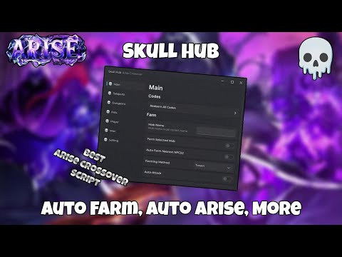 Arise Crossover Script - Auto Farm, Auto Arise | Skull Hub