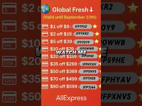 AliExpress coupon codes, enjoy. #motivation #aliexpress #love #shorts