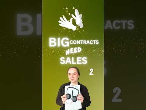 Why BIG DOLLAR contracts ALWAYS need a Sales rep. Part 2/6.