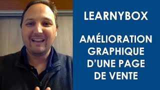 Learnybox : optimisation graphique d'une page de vente