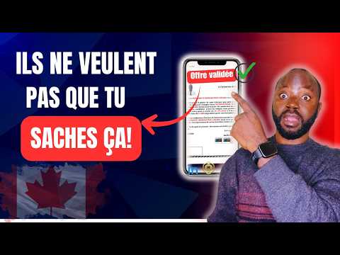 Comment j’ai TROUVÉ un EMPLOI au CANADA (Même à distance ! Le #3 va te surprendre)