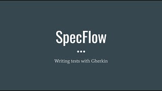 SpecFlow