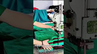 Cutting multiple layers of fabric precisely! ✂️📏