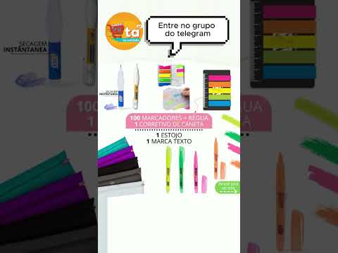 Já garantiu o material escolar dos seu tesouro?#compras #livraria #shopee #materialescolar