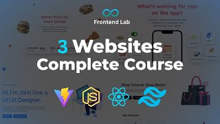 Tailwind CSS v4 Complete Course | Build 3 Modern Projects