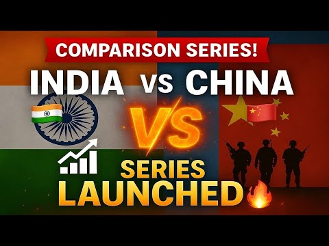 New Series Launched 🔥- Compare World Series , comparison #comparison  #indvschina | Vikash Bundele