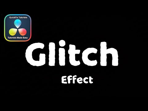 Glitch Text Effect Tutorial - DaVinci Resolve (No Fusion Needed!)