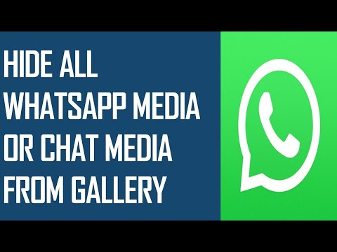 How to hide all WhatsApp media or Chat Media from gallery