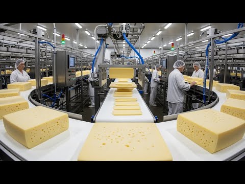 How Cheese Is Made From Cow’s Milk – Full Factory Production Line