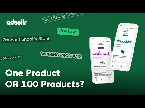 One Product Store OR 100 Product Pre-Built Shopify Store?