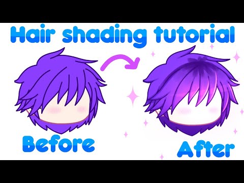 Hair Shading Tutorial - Gacha Club - Ibispaint X
