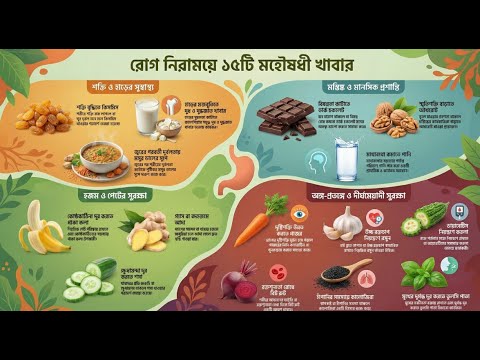 ডাক্তারের কাছে যাওয়ার আগে এই ১৫টি খাবারের গুণাগুণ জেনে নিন | Food as Medicine