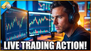 Live Gold & Silver CFD Trading | Real-Time Analysis & Risk Management (No Financial Advice) S1Ep10