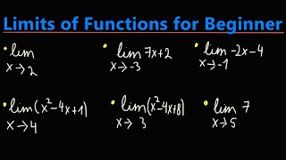Mastering Limits: Easy Exercises for Beginners | Calculus Step-by-Step