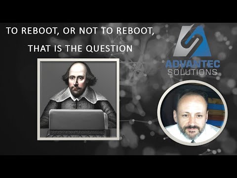 To Reboot, or Not To Reboot, That Is The Question
