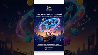 Turn Your Game Idea into Reality  #GameStudio #WebGames #GameMonetization  #Codevelopment