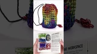 DIY Rainbow Patterned Dice Bag Kit