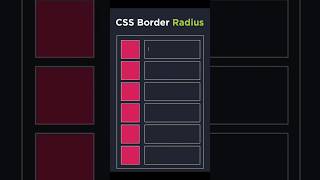 🎨 Master the CSS Border-Radius Property! 💻#CSSTricks, #BorderRadius, #WebDevelopment, #WebDesign,
