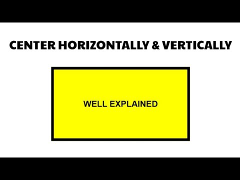 How to Center a Div Horizontally and Vertically? | Well Explained