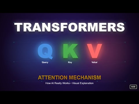 What is Attention Mechanisms in Transformers? (Explained Visually)