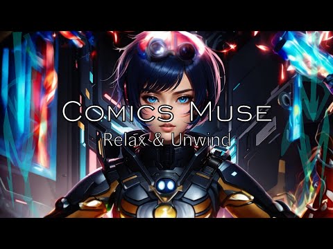 [COMICS MUSE] Chill Lofi Beats & Comic Girls 🎀 Warrior Woman Lofi