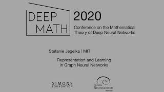 Stefanie Jegelka - Representation and Learning in Graph Neural Networks