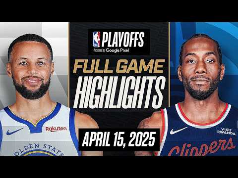 CLIPPERS vs WARRIORS FULL GAME HIGHLIGHTS APRIL 15, 2025 NBA PLAY-IN TOURNAMENT 2K26