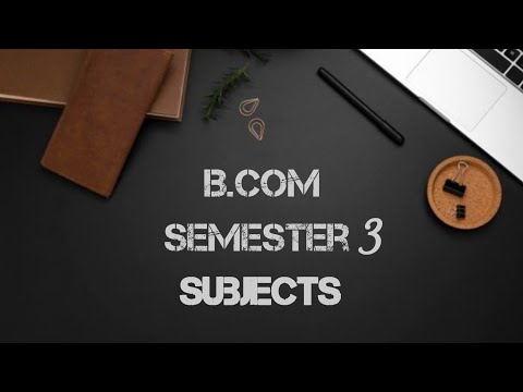 B.com ( computers) || semester 3|| #education #degree #semester3 #osmania_university
