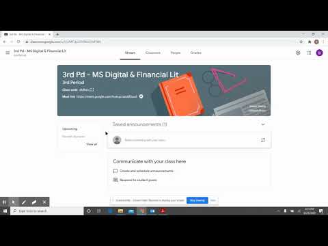 Google Classroom Setup