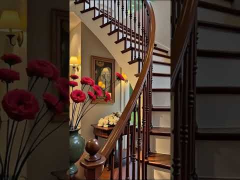 “Luxury Home Ambiance Tour | Elegant Double-Height Living Space With Warm Modern Décor”
