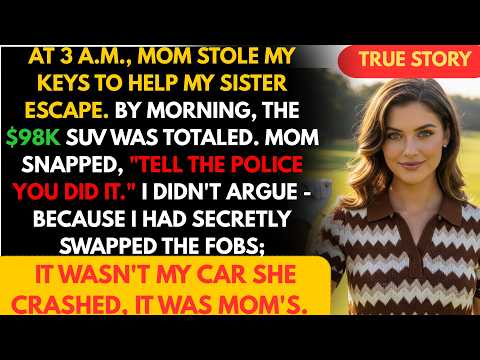 My Parents Stole My Keys For My Sister. By Morning, The $98k SUV Was Totaled And Mom Blamed Me