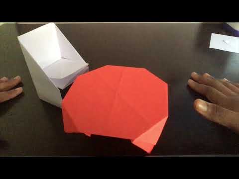 Origami Table Chair